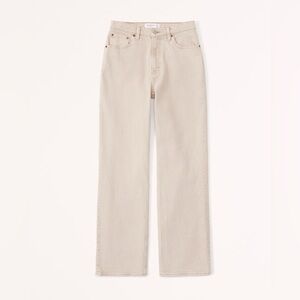 Abercrombie 90s relaxed jeans in oat